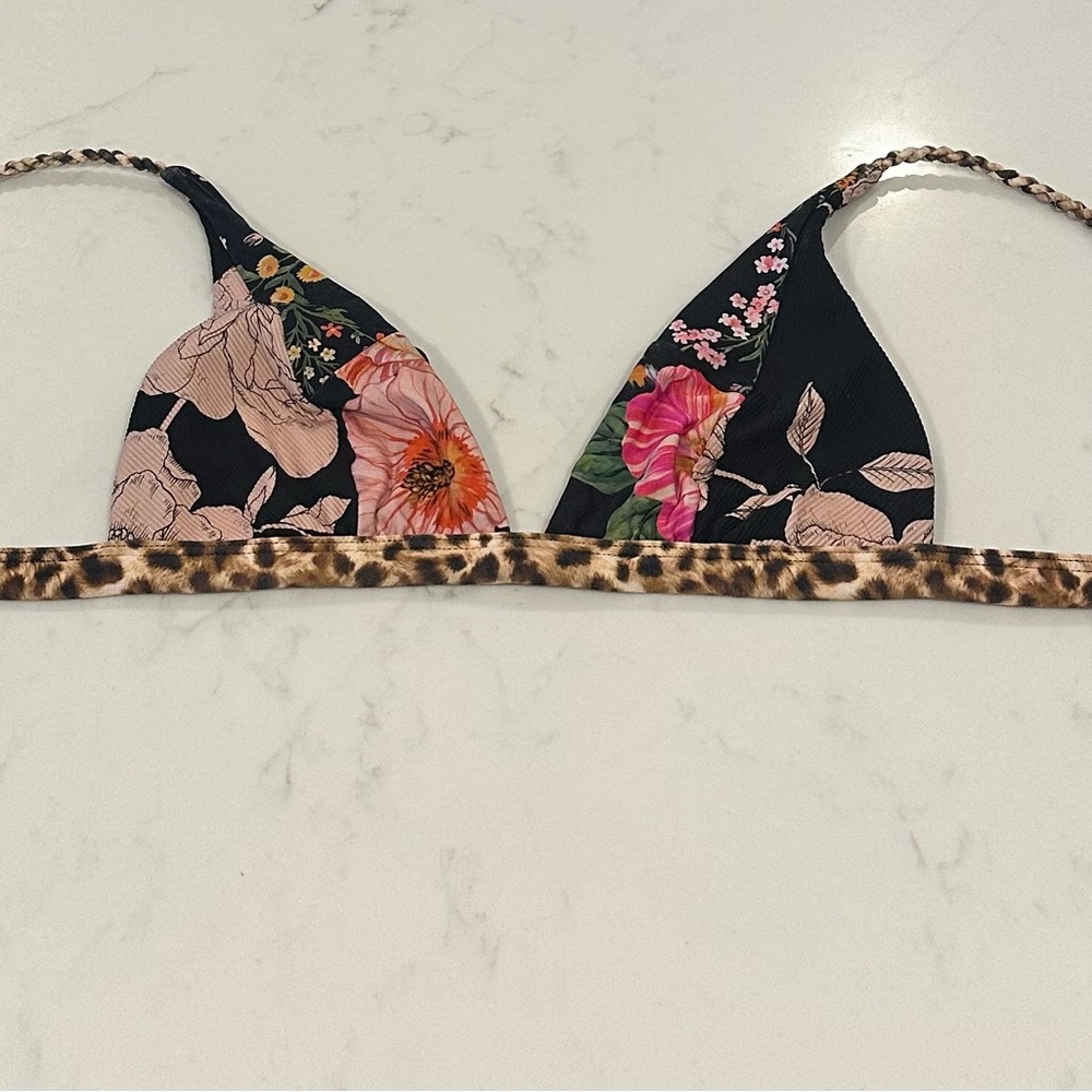 Maaji Floral Bikini Top